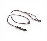 1/4 BETA COATED ROPE TREE LEAD RING-N-CENTER WITH BLACK HARDWEAR (STRAIGHT OR CHAIN)