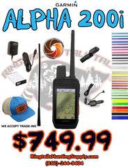Garmin Alpha 200i Handheld - Ringtails and Tall Tales Hunting, Dog Supply, and Taxidermy