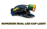 SUPERIOR DUAL LED CAP LIGHT
