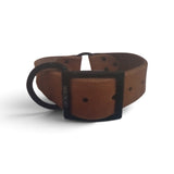 1.5" WIDE LEATHER WITH D & O RING