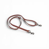 3/4" SUPER HEAVY BETA LEAD WITH BLACK HARDWEAR, CENTER RING & 2 SNAPS (STRAIGHT, CHAIN OR CABLE)
