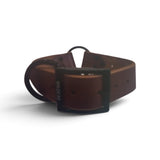 1.5" WIDE LEATHER WITH D & O RING