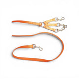 1" NYLON LEAD WITH BLACK HARDWEAR & CENTER RING (DOUBLE OR TRIPLE)