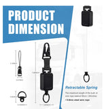 CB MIC RETRACTABLE HOLDER