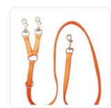 1" NYLON LEAD WITH BLACK HARDWEAR & CENTER RING (DOUBLE OR TRIPLE)