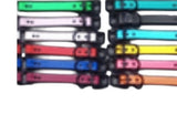 1" BETA COLLAR WITH BLACK HARDWEAR, CENTER RING & D RING