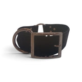 1.5" WIDE LEATHER WITH D & O RING