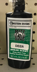 Western Rivers Deer Break Scent - Ringtails and Tall Tales Hunting, Dog Supply, and Taxidermy