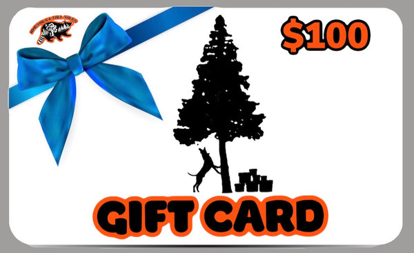 $100 GIFT CARD - Ringtails and Tall Tales Hunting, Dog Supply, and Taxidermy