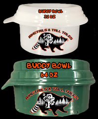 Plastic Spill-Proof Buddy Bowl - Ringtails and Tall Tales Hunting, Dog Supply, and Taxidermy