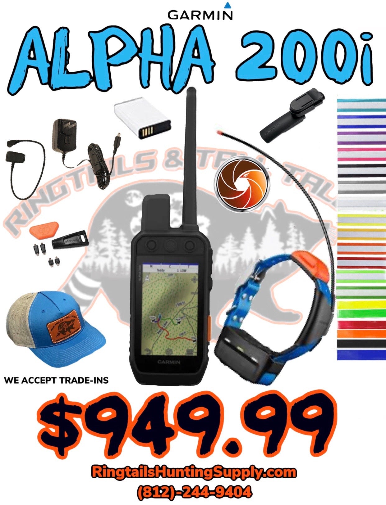 Garmin Alpha/Astro | Ringtails and Tall Tales Hunting Dog Supply Garmin Alpha/Astro | Ringtails and Tall Tales Hunting Dog Supply