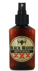 Black Widow Hot-N-Ready XXX 3oz Northern Whitetail Doe Estrus - Ringtails and Tall Tales Hunting, Dog Supply, and Taxidermy