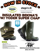Insulated Bekina Thermoprotec with Yoder Chaps - Ringtails and Tall Tales Hunting, Dog Supply, and Taxidermy