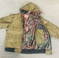 Southside Camo Lined Hooded Hunting Jacket - Ringtails and Tall Tales Hunting, Dog Supply, and Taxidermy