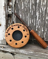Lund Custom Calls Double Sided Pot Call - Ringtails and Tall Tales Hunting, Dog Supply, and Taxidermy